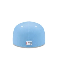 New Era Men's Light Blue Louisville Bats Theme Nights 59FIFTY Fitted Hat