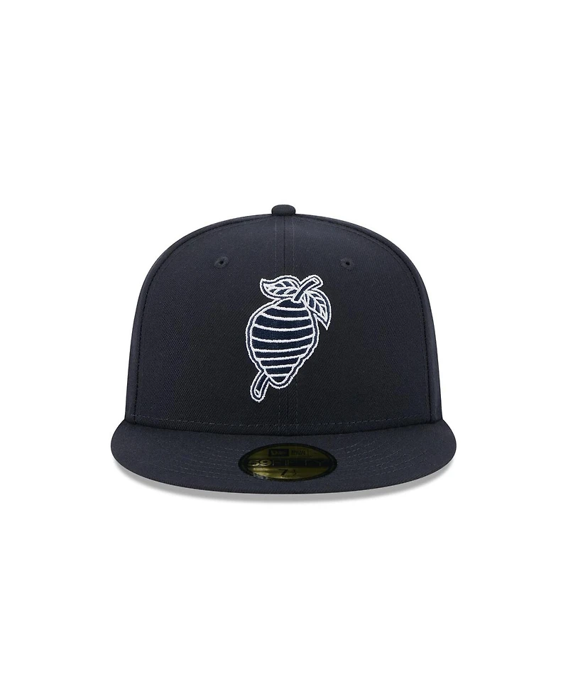 New Era Men's Navy Charlotte Knights Theme Nights 59FIFTY Fitted Hat