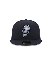 New Era Men's Navy Charlotte Knights Theme Nights 59FIFTY Fitted Hat