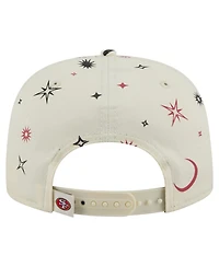 New Era Men's Cream San Francisco 49ers Celestial Golfer Adjustable Hat