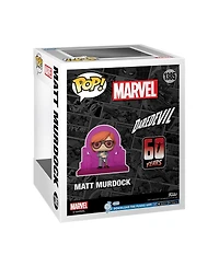 Funko Pop Daredevil 1385 Deluxe Matt Murdock with Radar 60th Anniversary Deluxe Vinyl Figure