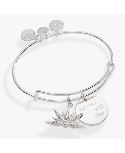 The Sun Will Rise Duo Charm Bangle Bracelet