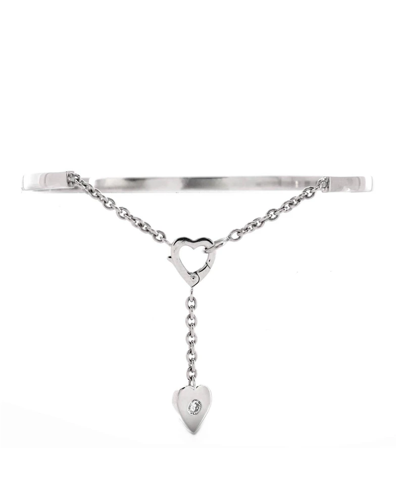 Pre-Owned Cartier Mon Amour Heart Bracelet 18K White Gold and Diamond