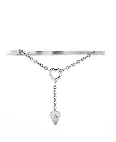 Pre-Owned Cartier Mon Amour Heart Bracelet 18K White Gold and Diamond