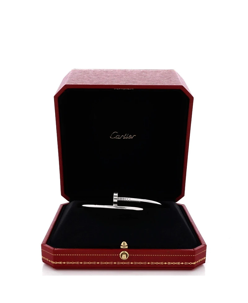 Pre-Owned Cartier Classic Juste un Clou Bracelet 18K White Gold