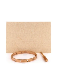 Pre-Owned Cartier Love 10 Diamond Bracelet 18K Rose Gold with Diamonds