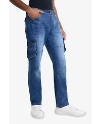 Xray Men's Slim Fit Flex Cargo Jeans