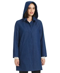 Kate Spade New York Women's Hooded A-Line Coat