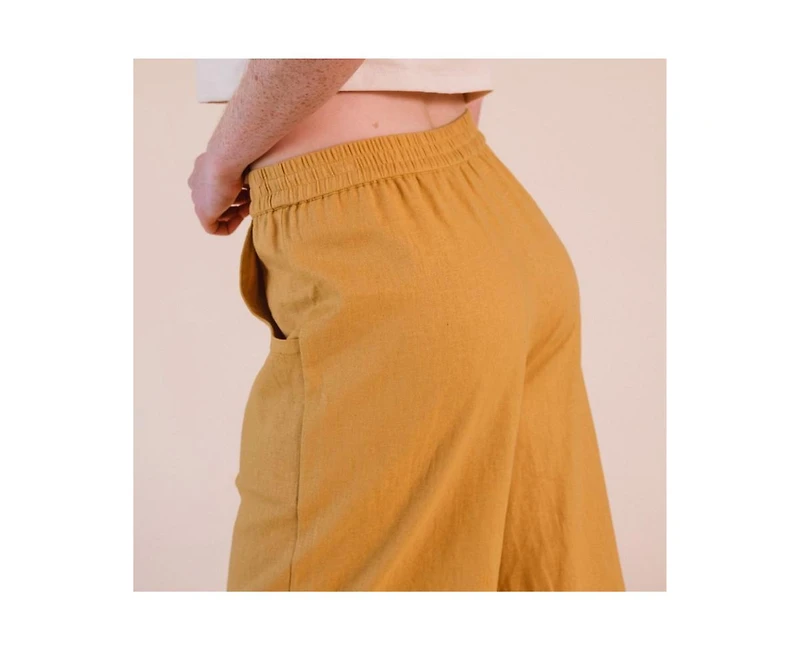 Poplinen Women's Nin Linen Pant