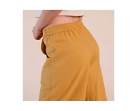 Poplinen Women's Nin Linen Pant