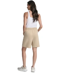 Dkny Sport Women's Relaxed-Fit Vented Bermuda Shorts