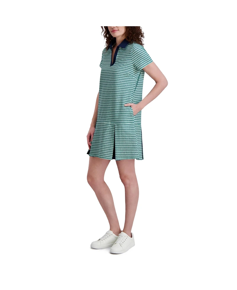 Stella Parker Women's Pleated Hem Dress