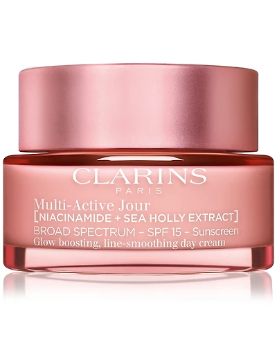 Clarins Multi-Active Day Moisturizer Spf 15 For Lines, Pores & Glow, 1.7 oz.