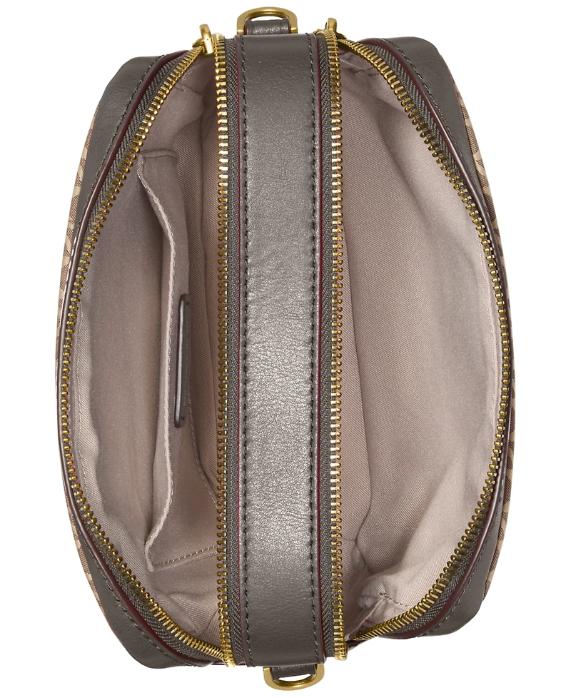 Michael Michael Kors Bryant Medium Double-Zip Chain Camera Crossbody