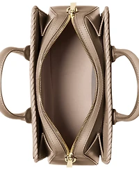 Michael Kors Laila Small Leather Satchel