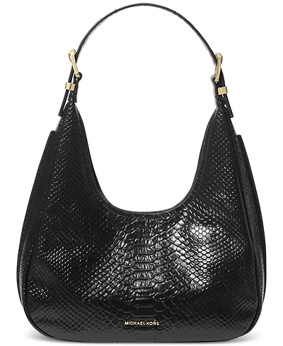 Michael Michael Kors Nolita Small Leather Hobo Shoulder Bag