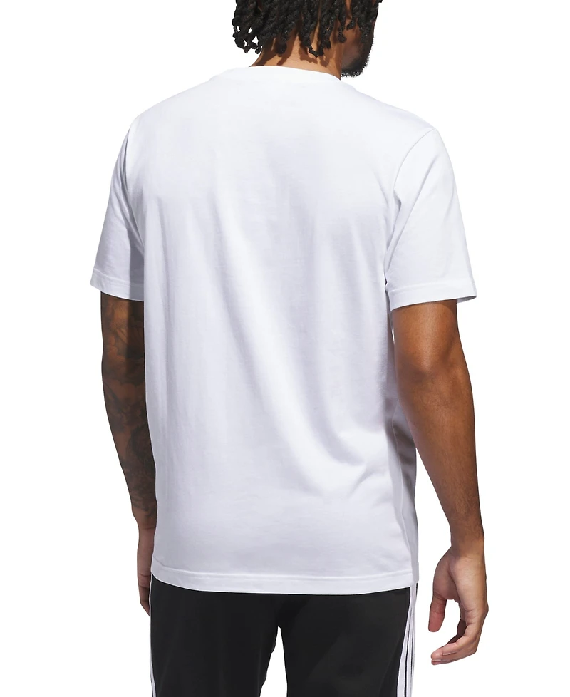 adidas Men's Regular-Fit Camo Logo Graphic T-Shirt