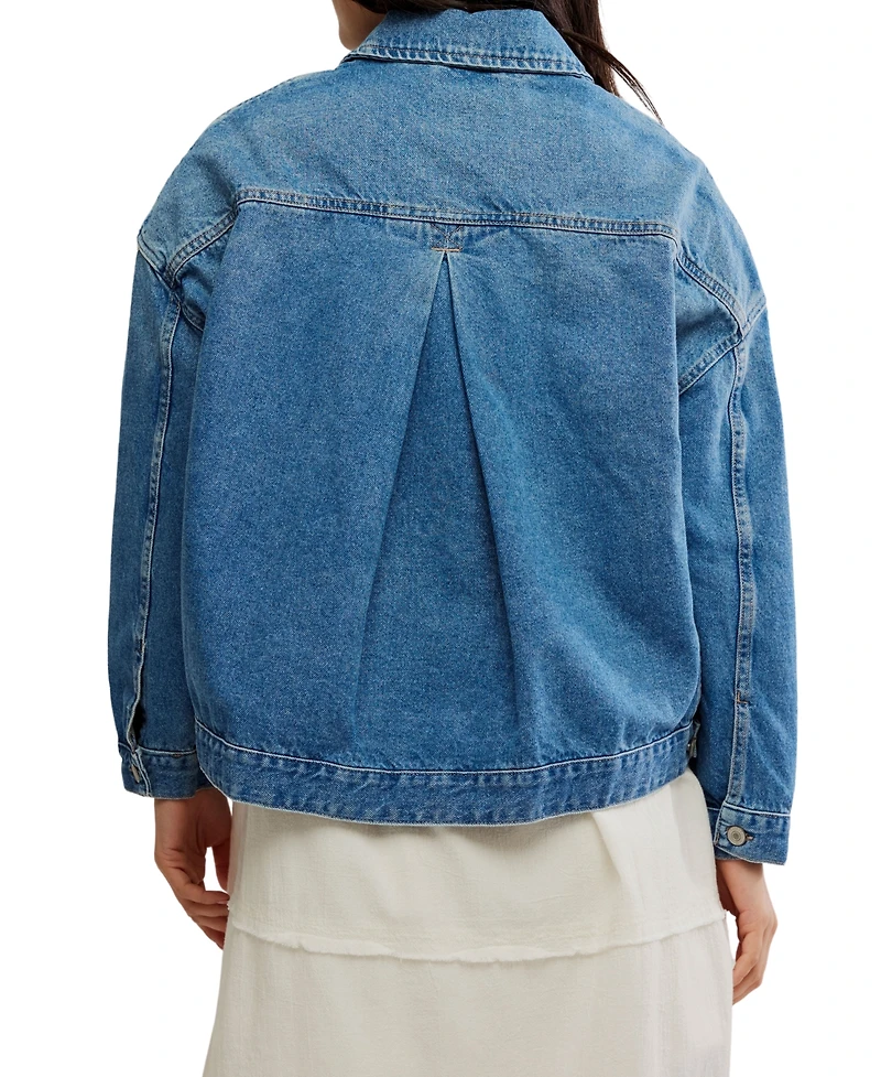 Free People Women's Opal Swing Denim Jacket