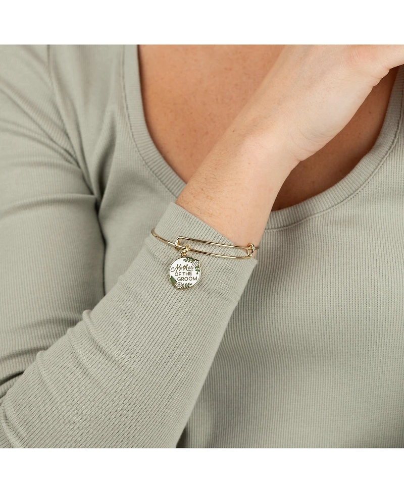 Mother Of The Groom Bangle Bracelet