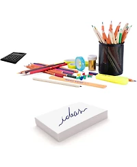 Index Cards Ruled Colored Heavy Weight Durable 3 X 5 Inch Plain Back Lined Note for School Home and Office - 100