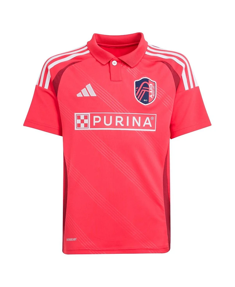 Adidas Big Boys and Girls Marcel Hartel Red St. Louis City Sc 2025 Forever Replica Player Jersey
