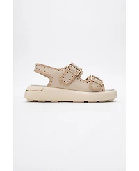 Douro Braided Rope Strap Leather Sandal (Women)