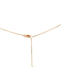 Pre-Owned Cartier Xs Cartier D'Amour Pendant Necklace 18K Rose Gold with Diamond