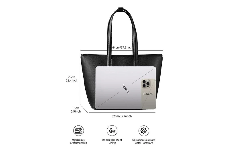 Victoria Hyde London Women's Tote Large Capacity Shopper Yoana Victoria Hyde