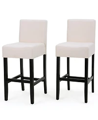 Streamdale Elegant and Sharp Counter Stools with Soft Fabric or Bonded Leather