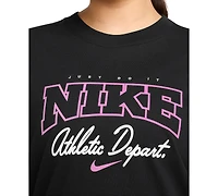 Nike Sportswear Women's Cotton Logo Short-Sleeve T-Shirt