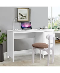 3-Drawer Home Office Study Computer Desk with Spacious Desktop