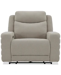 Kristyan Fabric Power Recliner with Headrest Zero Wall & Heat Massage, Exclusively at Macy's