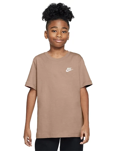 Sportswear Embroidered Logo Graphic T-Shirt