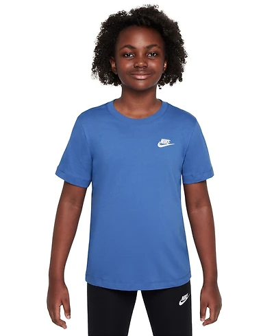 Sportswear Embroidered Logo Graphic T-Shirt
