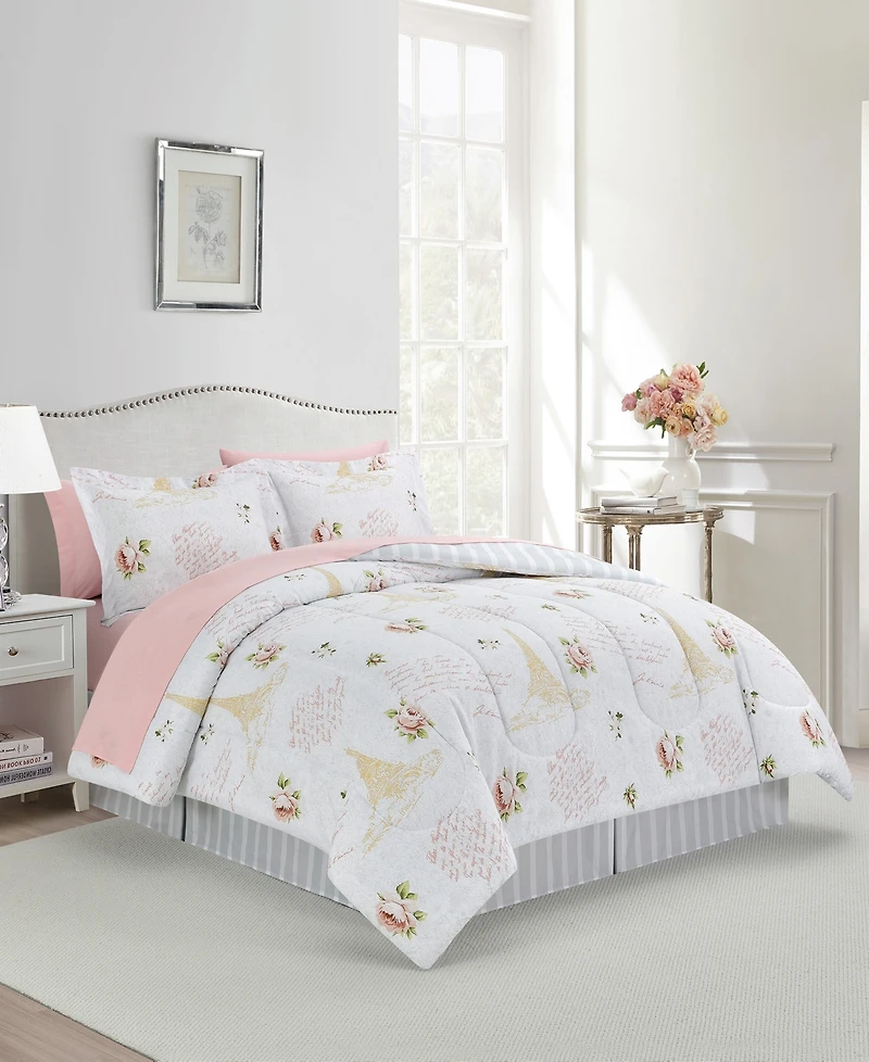 Sunham Elodie 8-Pc. Comforter Sets