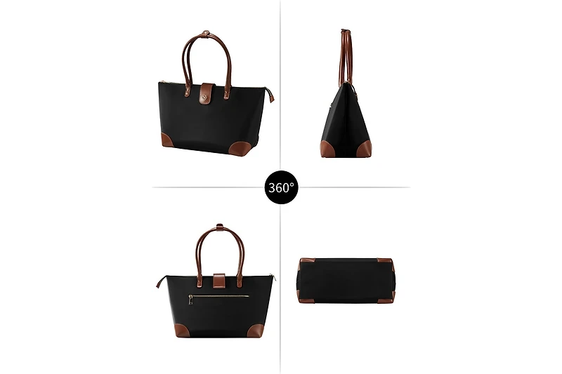 Women's Tote Nylon Top Zip Large Lifestyle Bag Eve Victoria Hyde