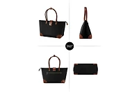 Women's Tote Nylon Top Zip Large Lifestyle Bag Eve Victoria Hyde