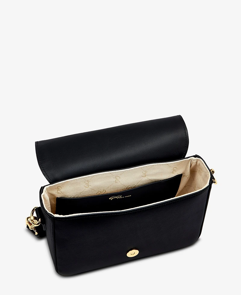 GiGi New York Lily Handwoven Leather Mini Crossbody Bag