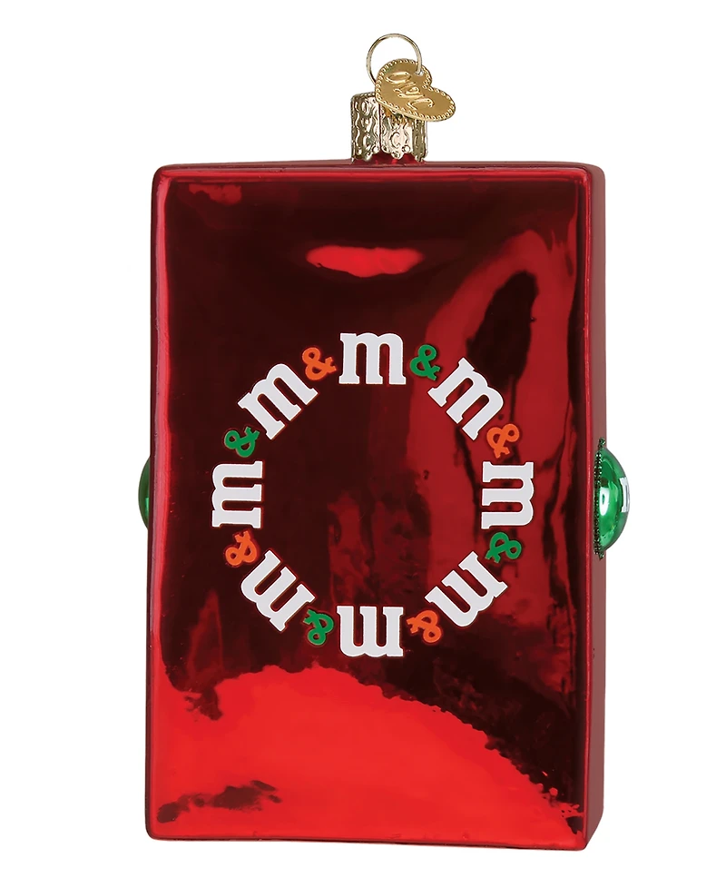 Old World Christmas 4.75" Mars Wrigley Candies M&M's Vending Machine Ornament