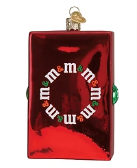 Old World Christmas 4.75" Mars Wrigley Candies M&M's Vending Machine Ornament