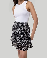 Reistor Women's Drawstring Short Skirt