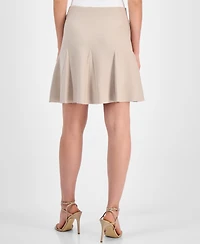 Tahari Asl Women's Flair Pull-On Sweater Skirt