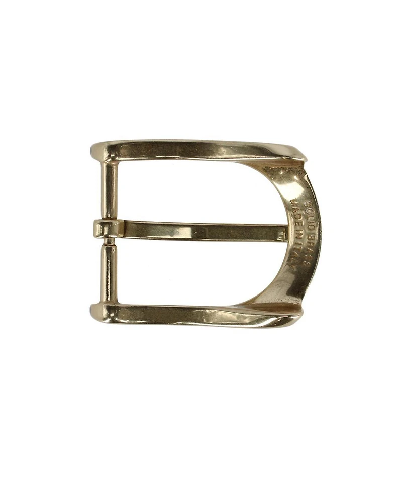 Trafalgar Men's 35mm Italian Solid Brass Substantial Elegance Harness Belt Buckle
