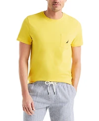 Nautica Men's Classic-Fit Solid Crew Neck Pocket T-Shirt