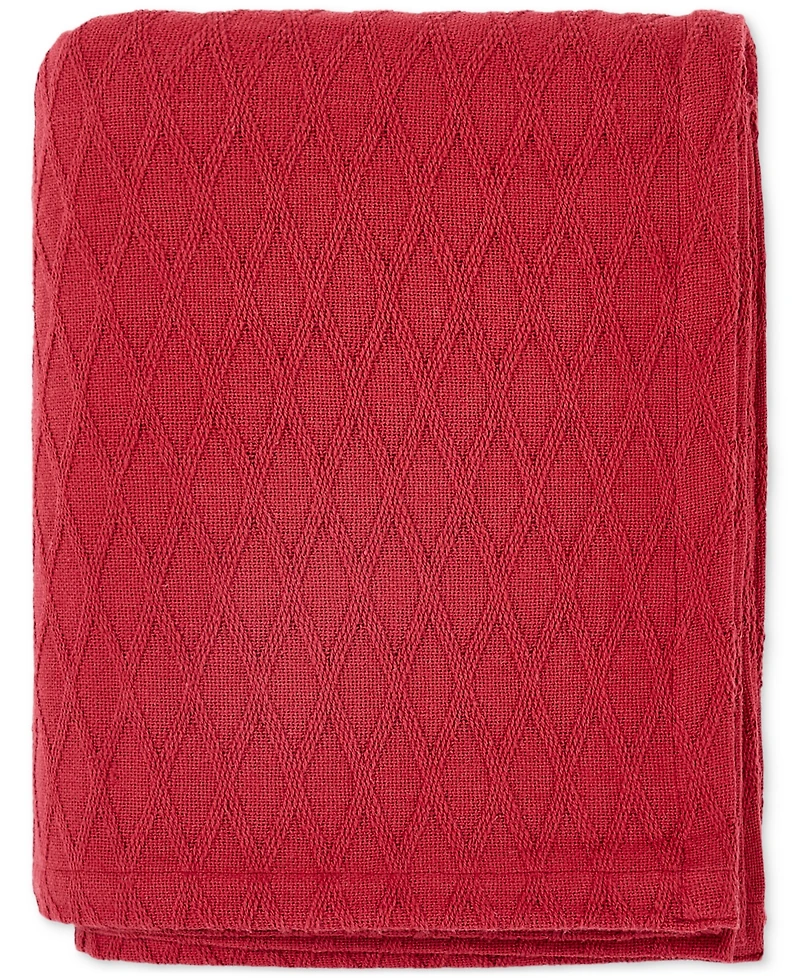 Lauren Ralph Classic Cotton Blanket