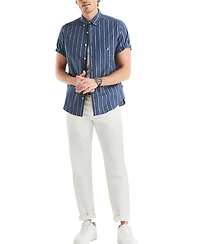 Nautica Men's Stripe Oxford Shirt