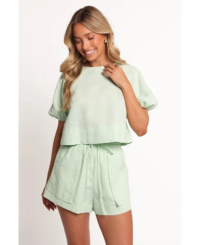 Petal and Pup Women's Chelsey Linen Set