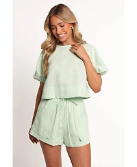 Petal and Pup Women's Chelsey Linen Set