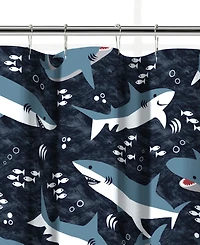 Dream Factory Sharks Shower Curtain, 72" x 72"
