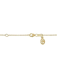 Effy Blue Topaz (4-7/8 ct. t.w.), London Blue Topaz (3-5/8 ct. t.w.) & Diamond (1/20 ct. t.w.) Pendant Necklace in 14k Yellow Gold, 17" + 1" extender